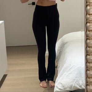 lululemon athletica Black Align Mini Flare Leggings